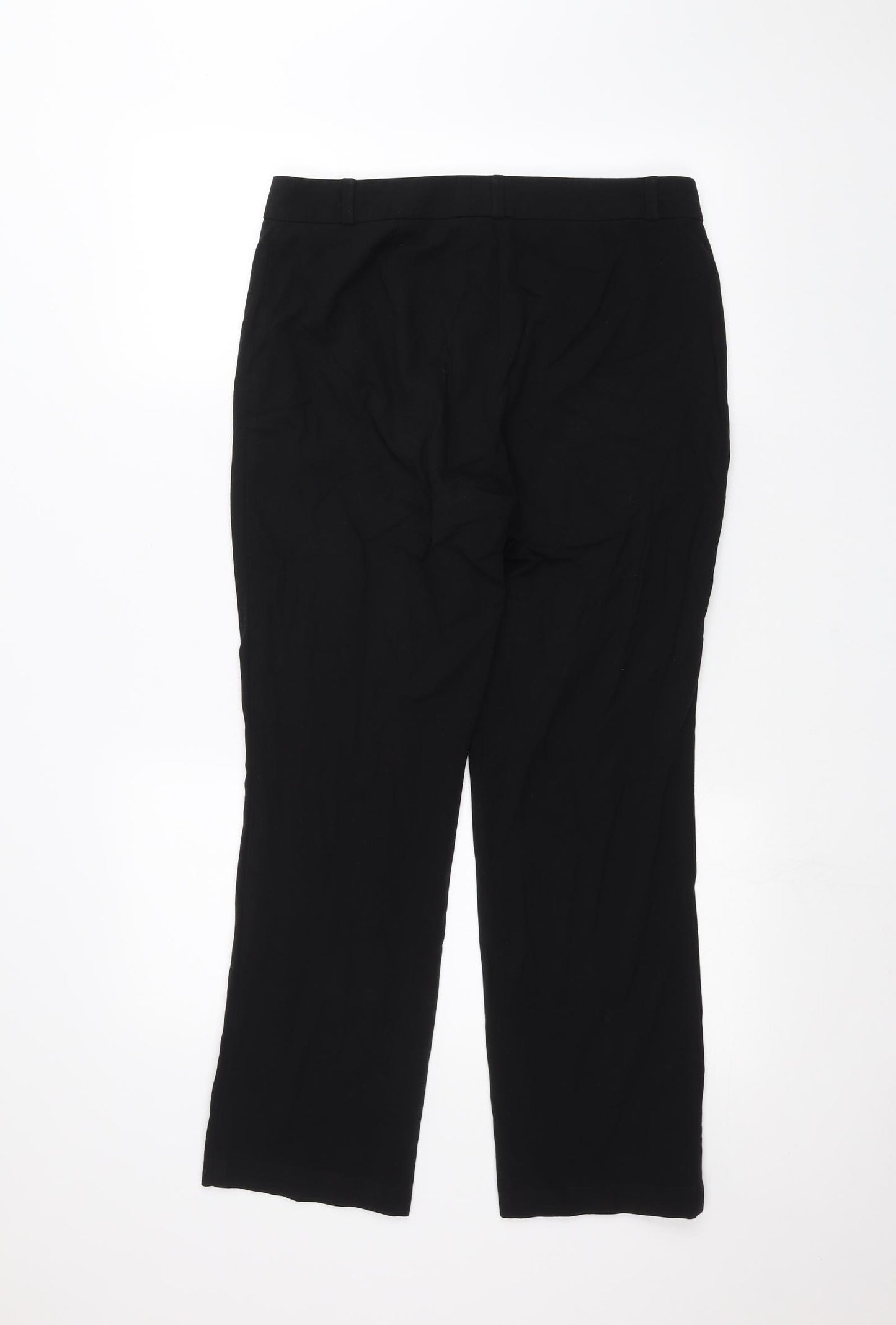 Marks and Spencer Womens Black   Trousers  Size 10 L24 in