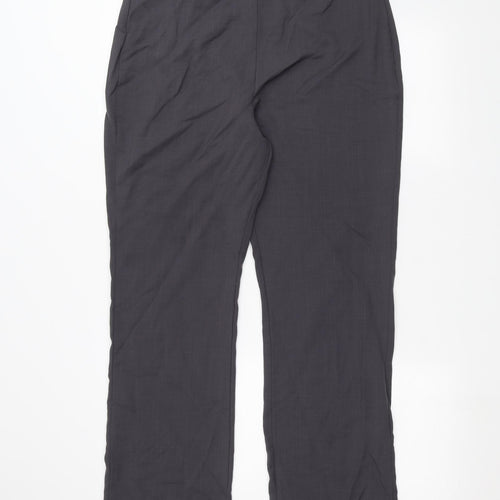Labeeby Womens Grey   Trousers  Size 14 L26 in