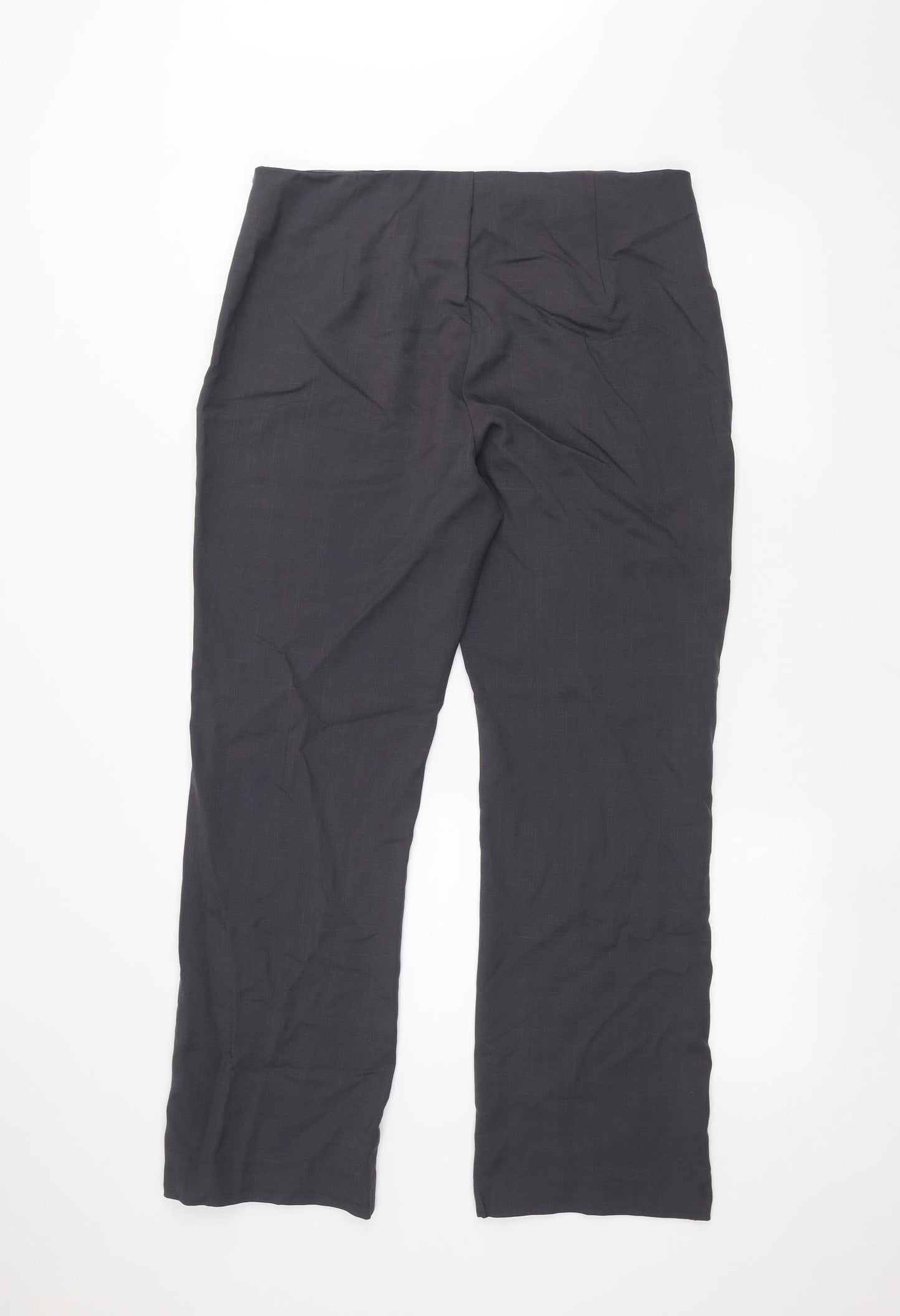 Labeeby Womens Grey   Trousers  Size 14 L26 in