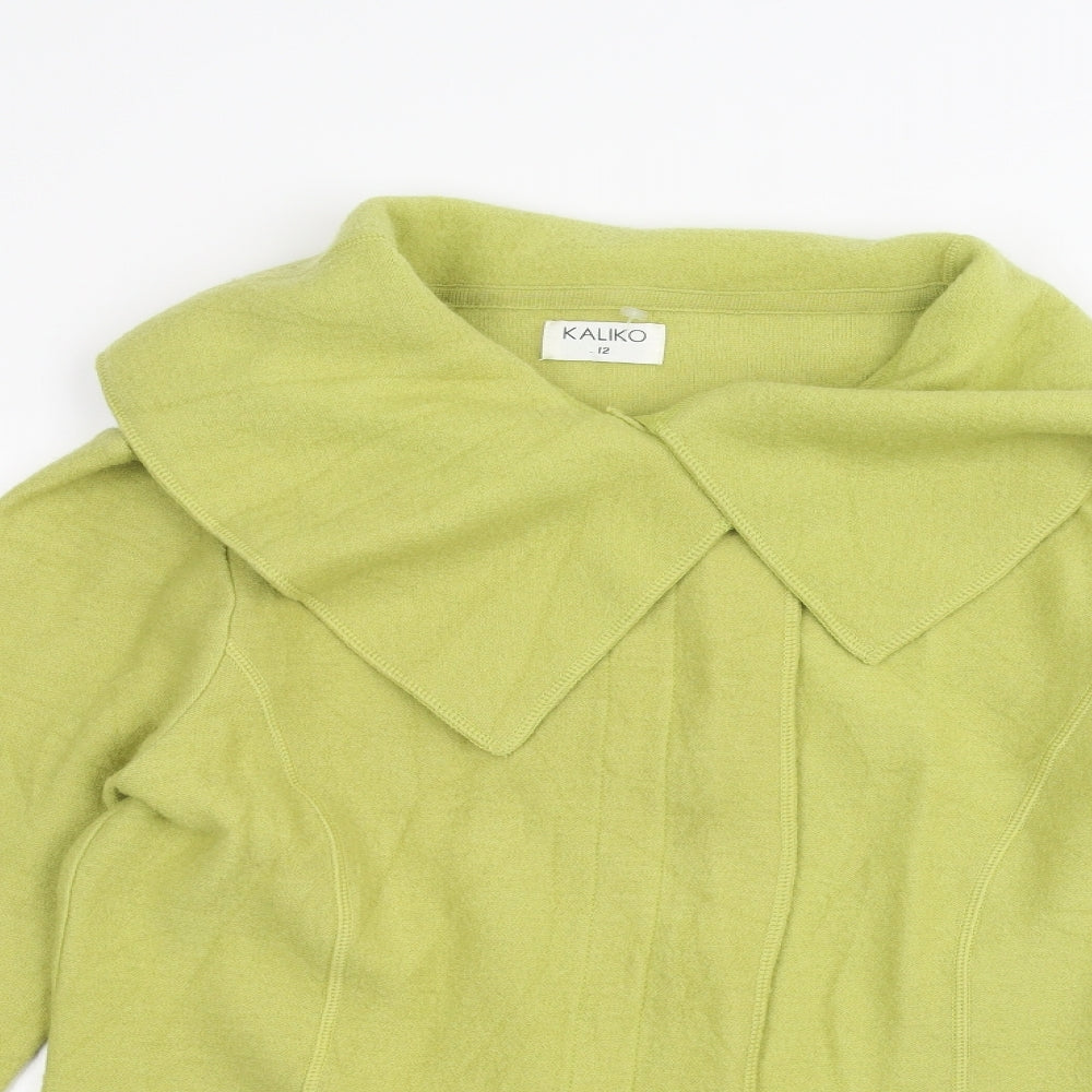 Kaliko Womens Green   Jacket  Size 12