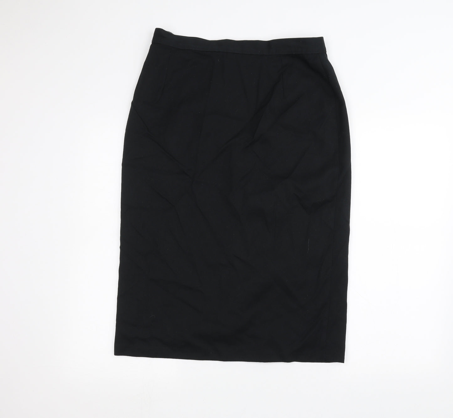 BHS Womens Black   A-Line Skirt Size 16