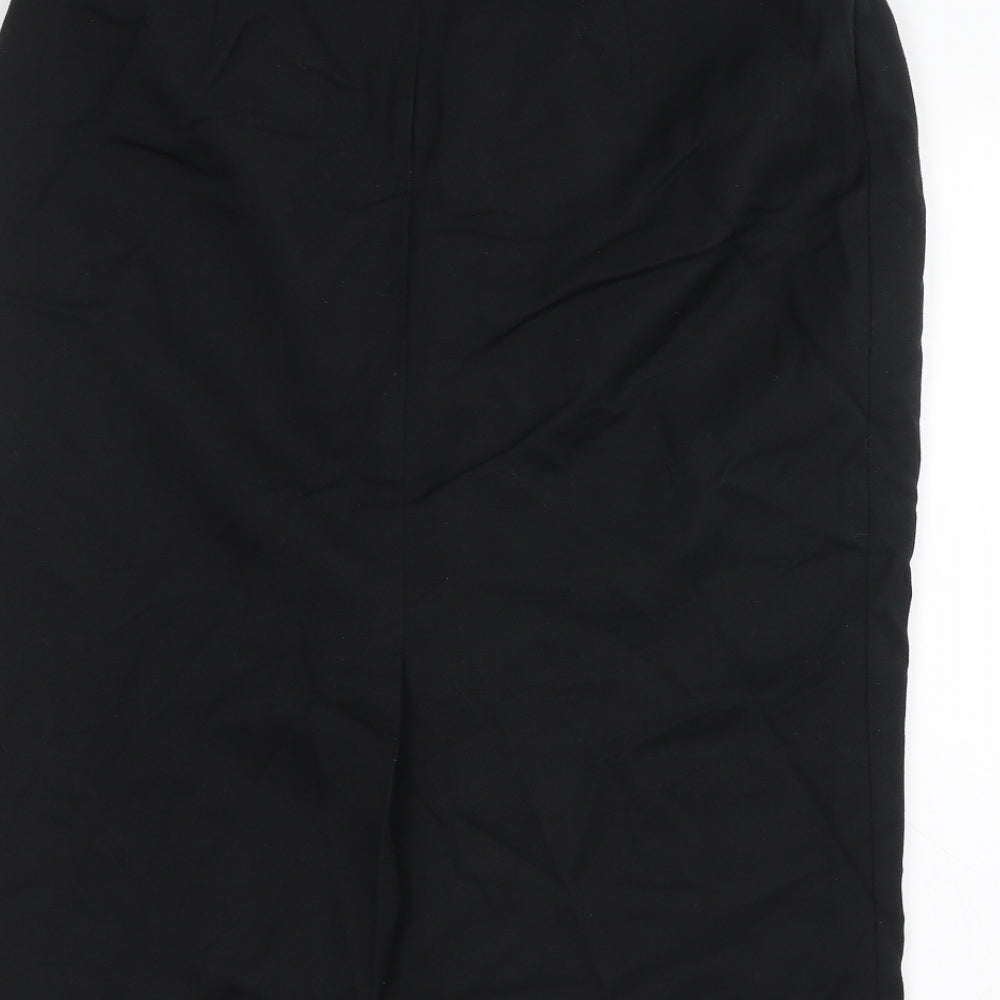 BHS Womens Black   A-Line Skirt Size 16