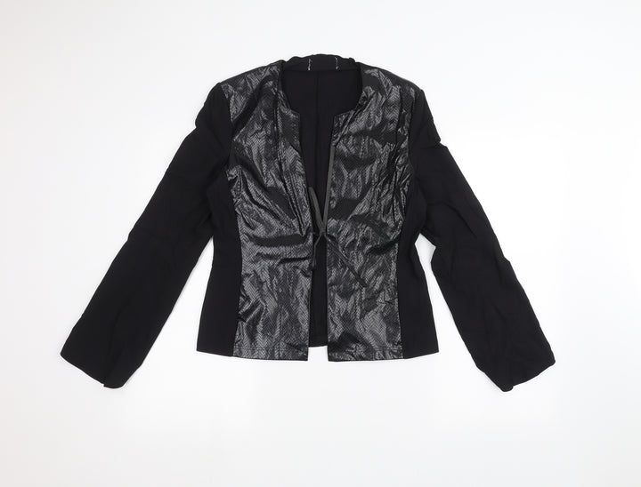 Ozone Womens Black Jacket Size 10