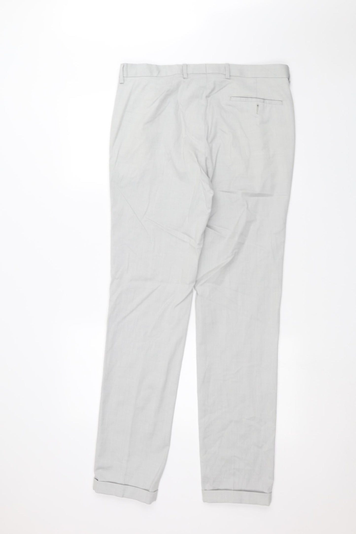 Marks and Spencer Mens Grey   Trousers  Size 34 in L30 in
