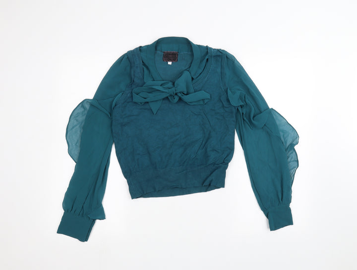 New Look Womens Green   Pullover Jumper Size 12