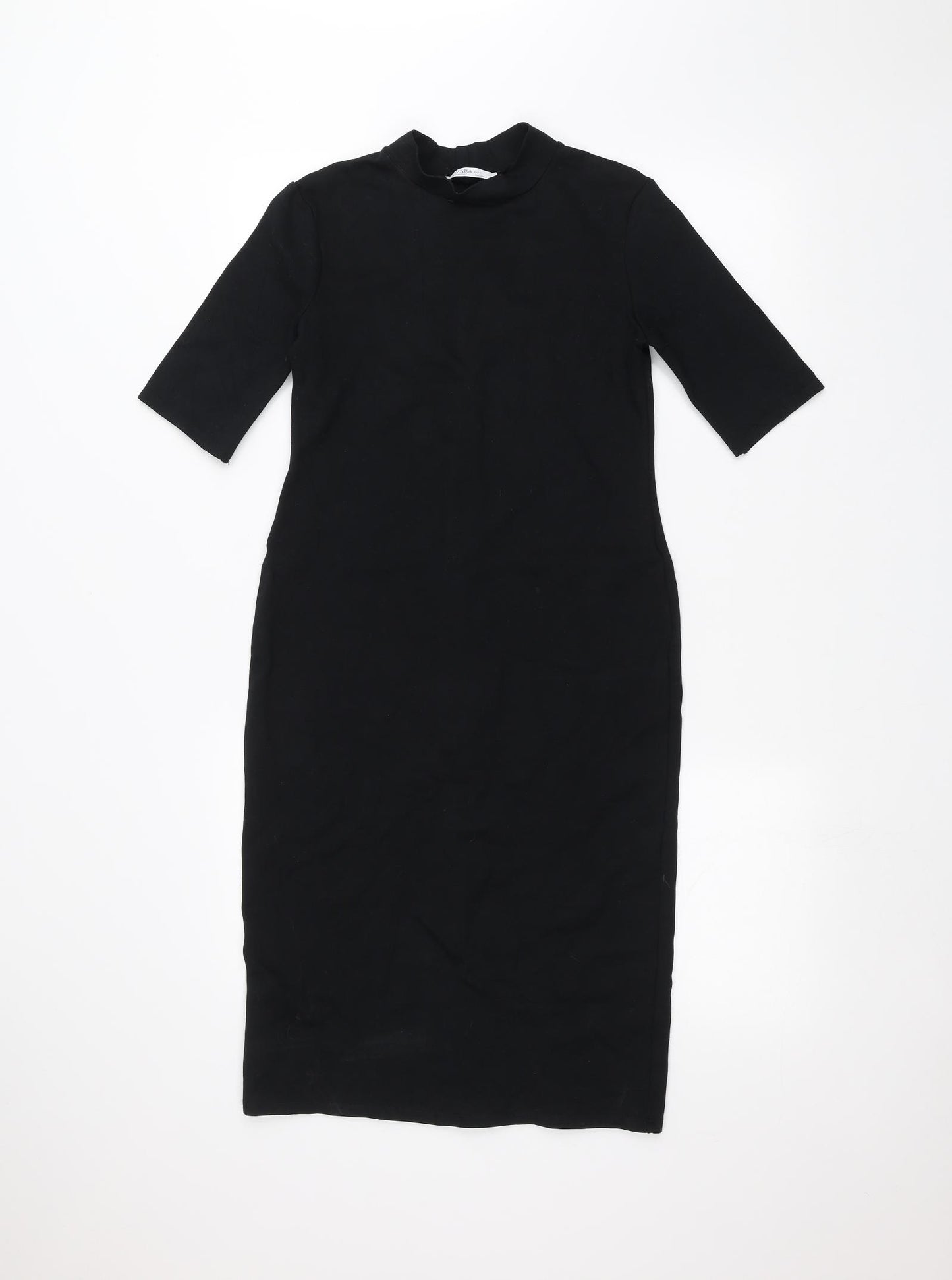 Zara Womens Black   Pencil Dress  Size M