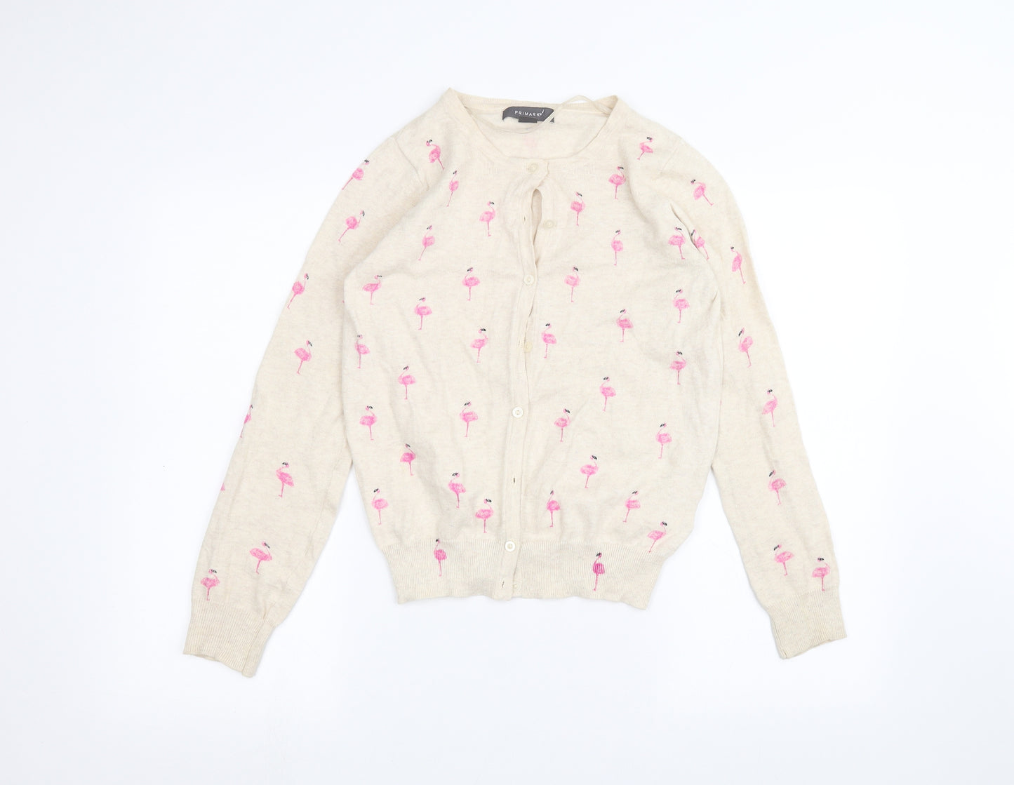 Primark Womens Beige   Cardigan Jumper Size 10