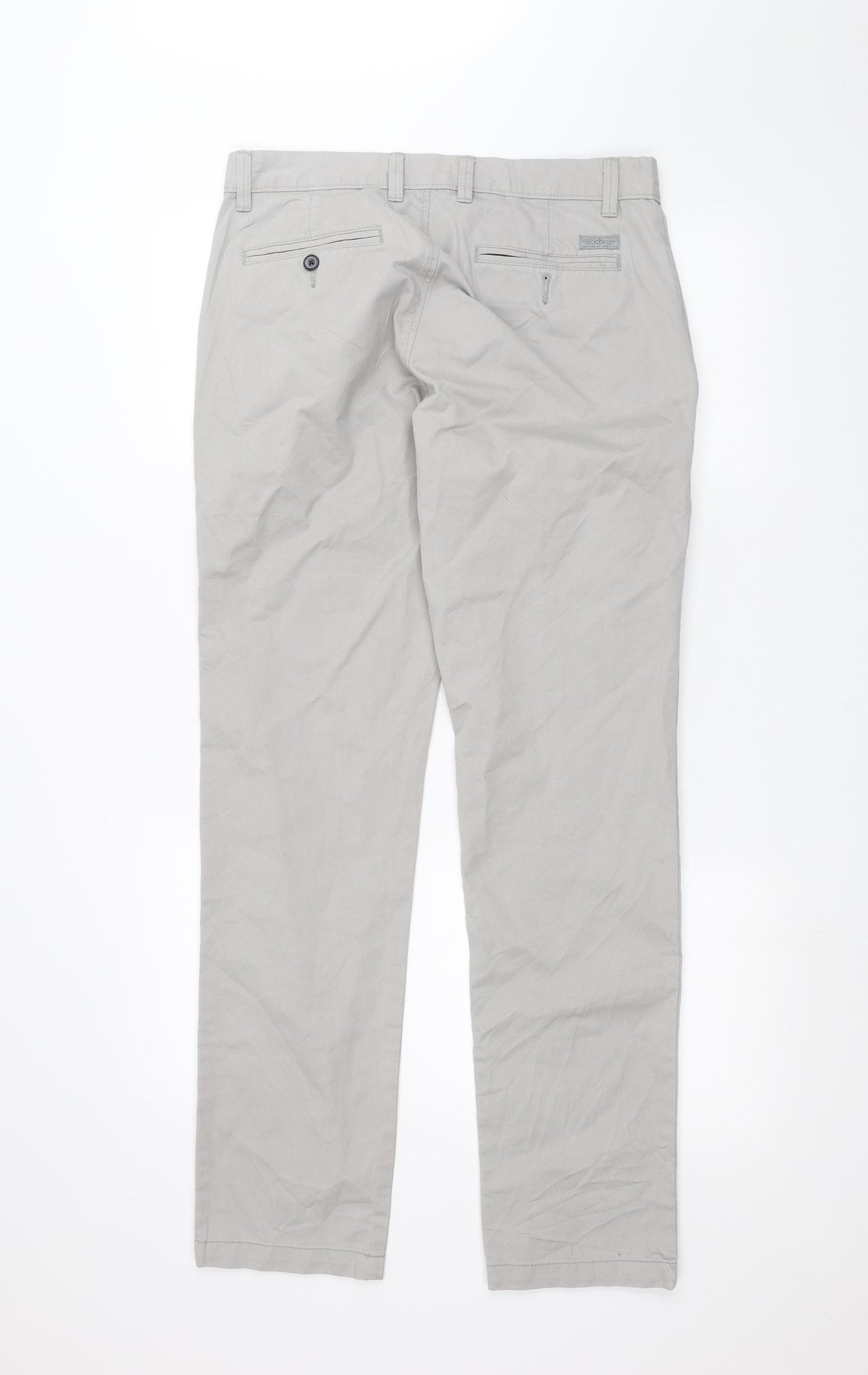 TU Mens Grey   Straight Jeans Size 32 in L32 in