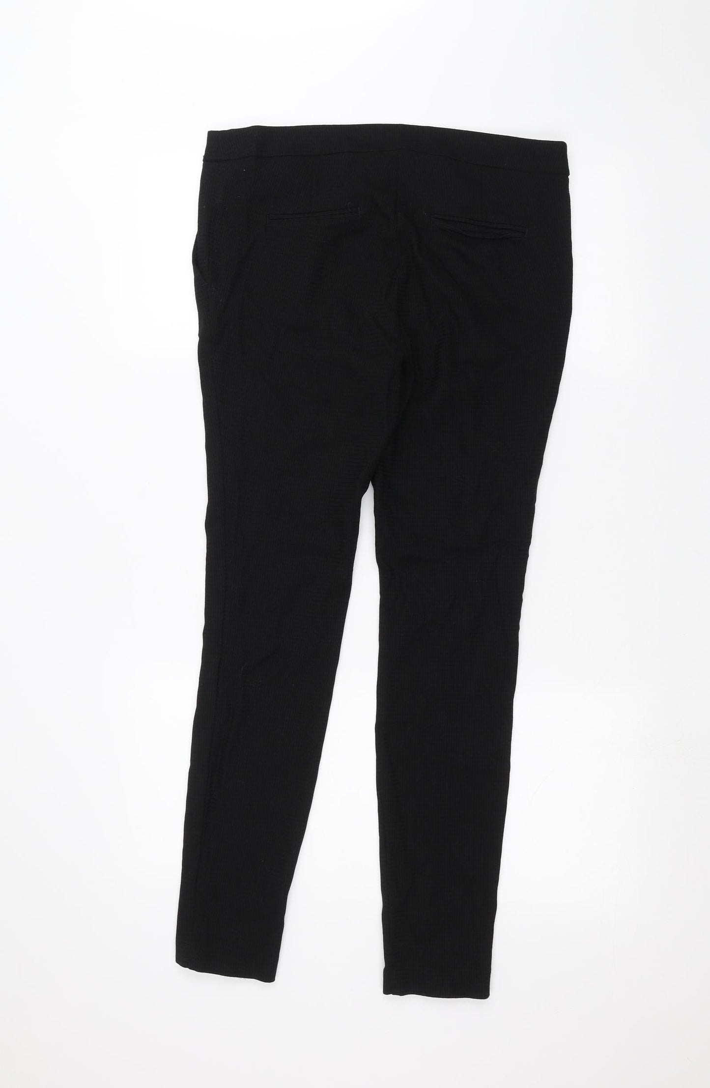 F&F Womens Black   Trousers  Size 12 L27 in