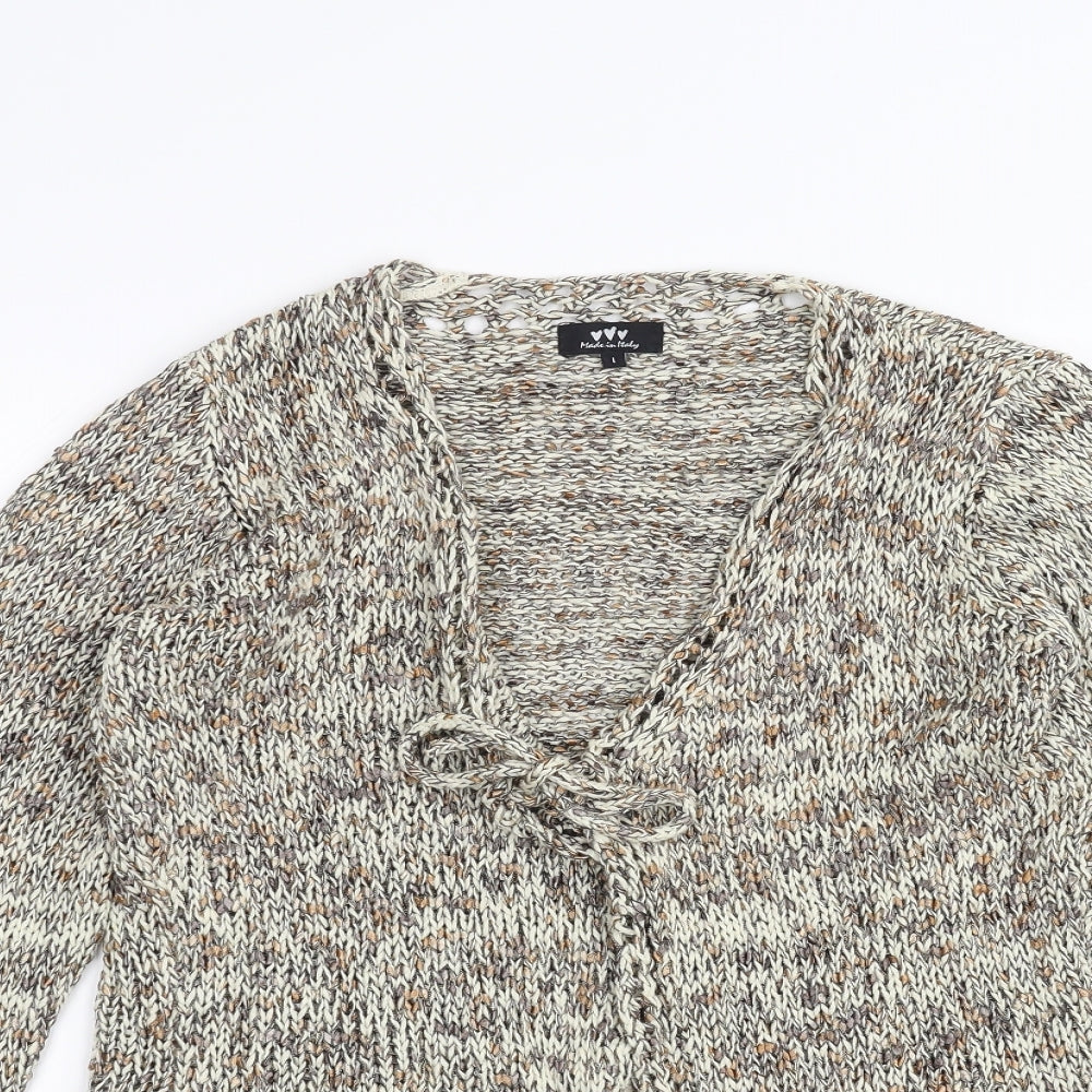 Per Una Womens Brown   Jacket Coatigan Size L