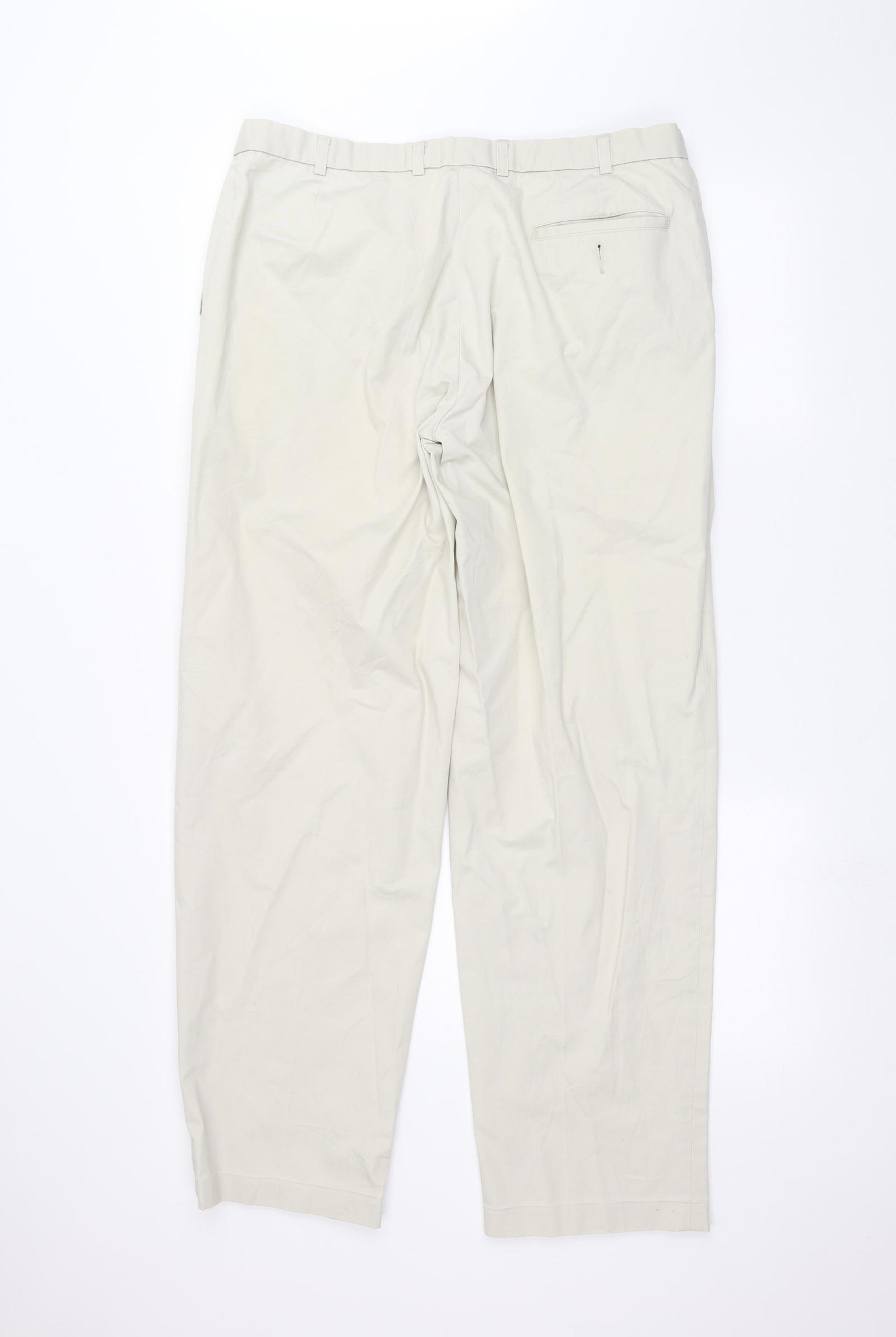 Marks and Spencer Womens White   Straight Jeans Size 36 in L30 in
