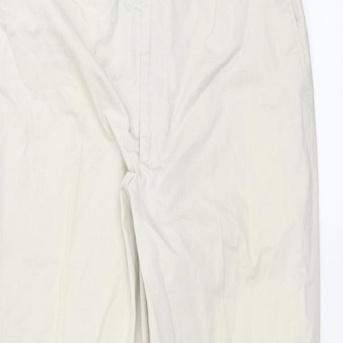 Marks and Spencer Womens White   Straight Jeans Size 36 in L30 in