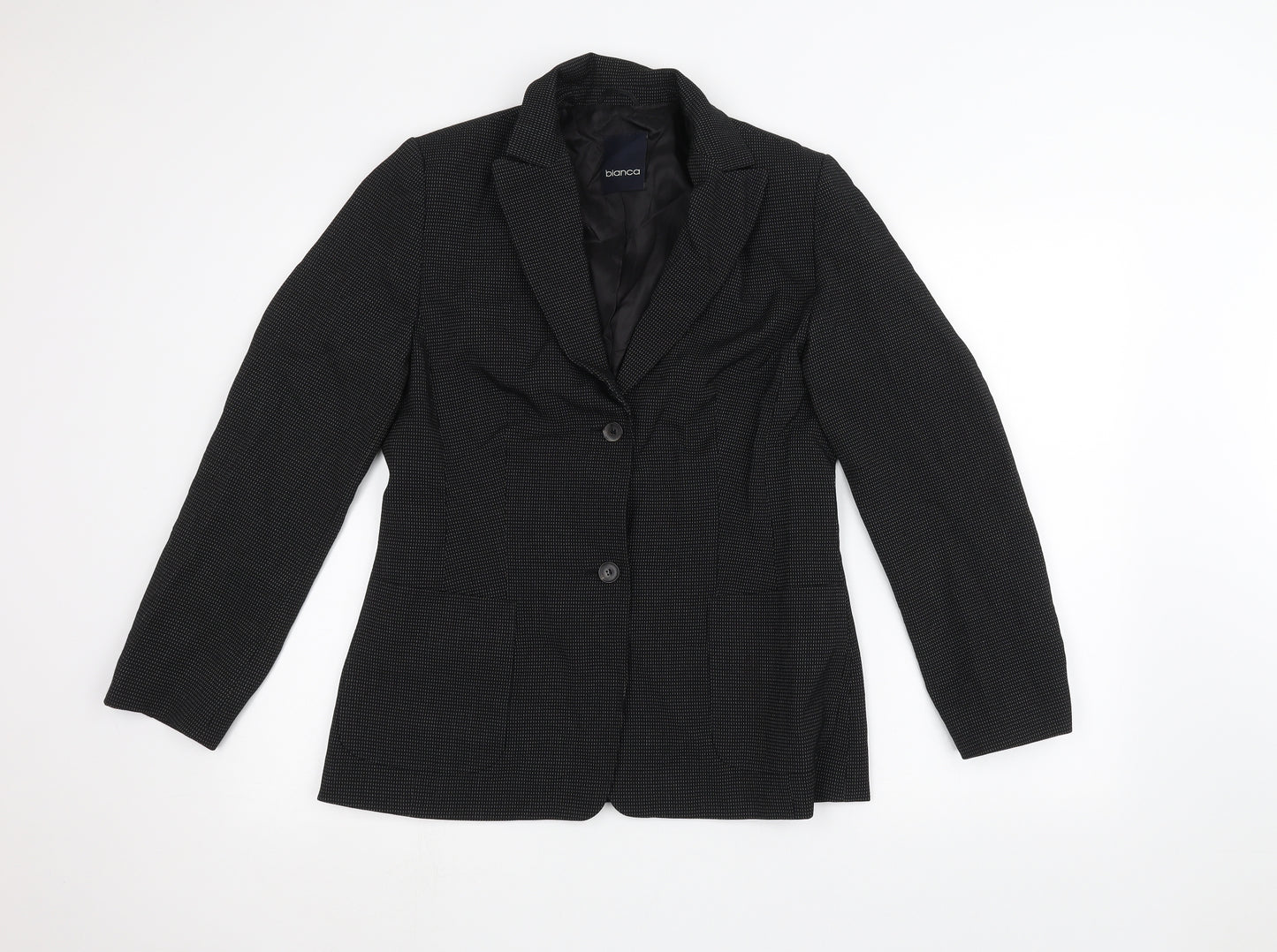 Bianca Womens Black   Jacket  Size 12