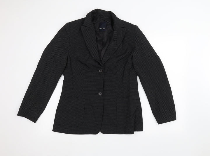 Bianca Womens Black   Jacket  Size 12