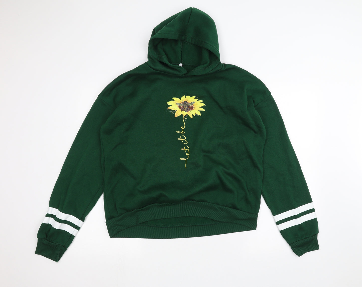 Preworn Womens Green   Pullover Hoodie Size 2XL