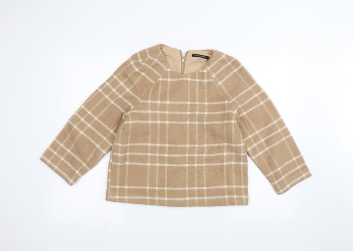 Monoprix Womens Brown Pullover Jumper Size 10