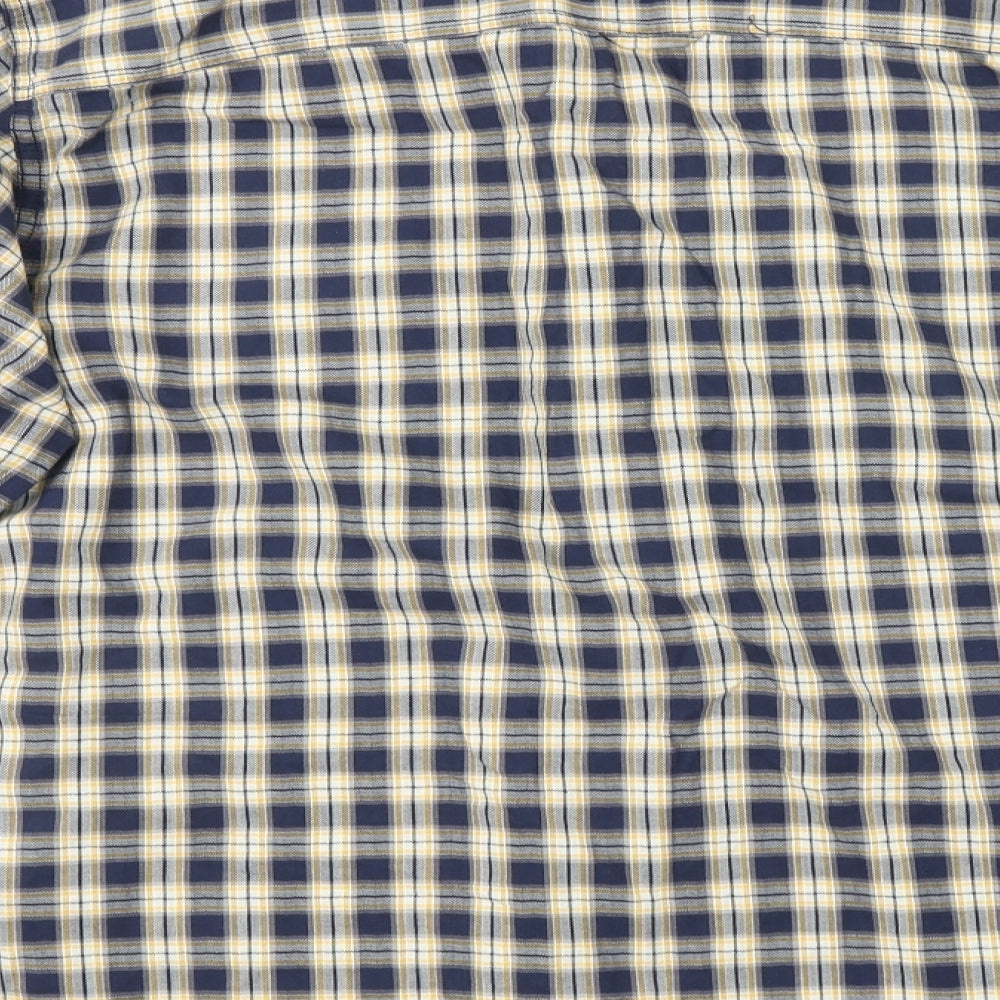 F&F Mens Multicoloured Check   Button-Up Size 34