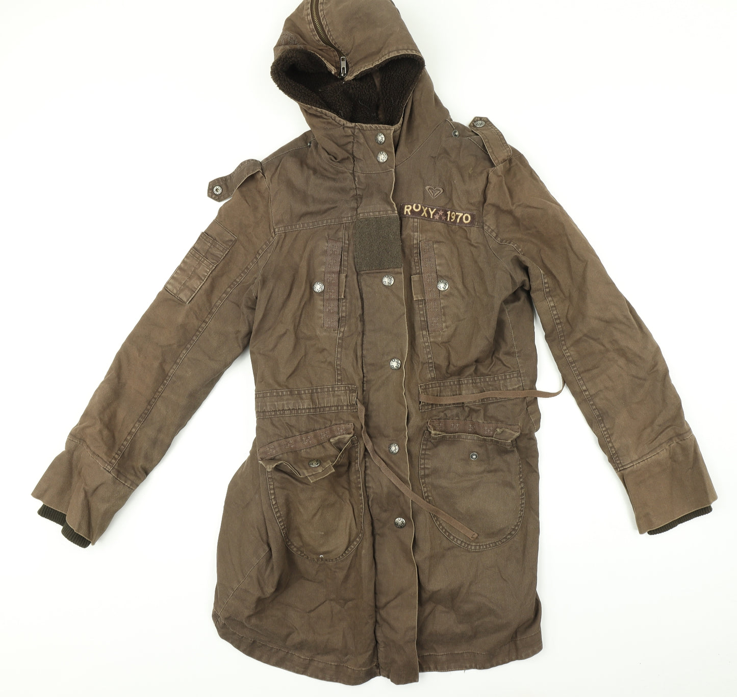 Proxy Womens Green   Overcoat Coat Size M