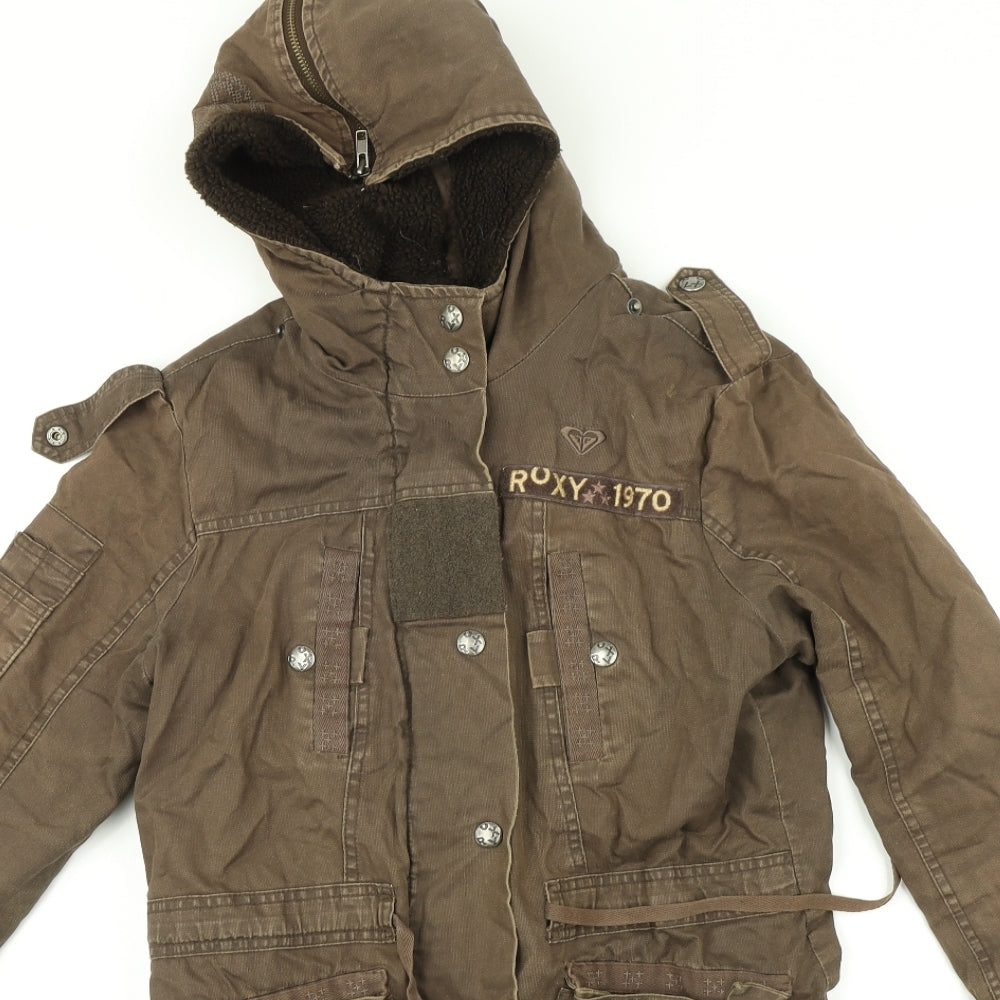 Proxy Womens Green   Overcoat Coat Size M