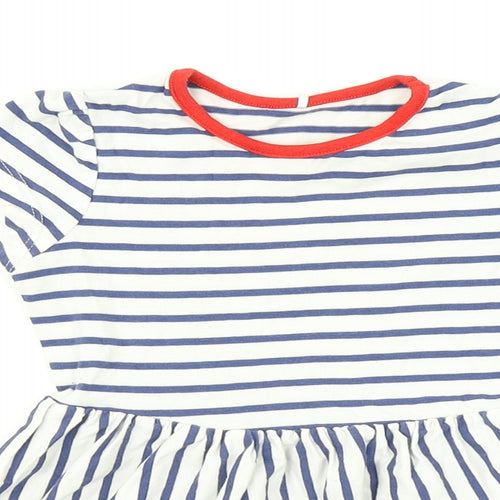 George Girls Multicoloured Striped  A-Line  Size 12-18 Months