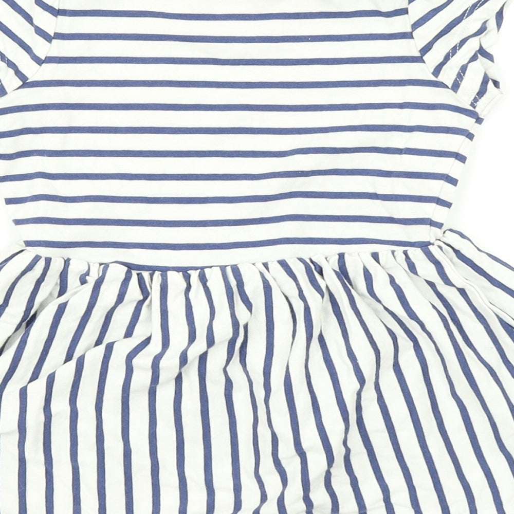 George Girls Multicoloured Striped  A-Line  Size 12-18 Months