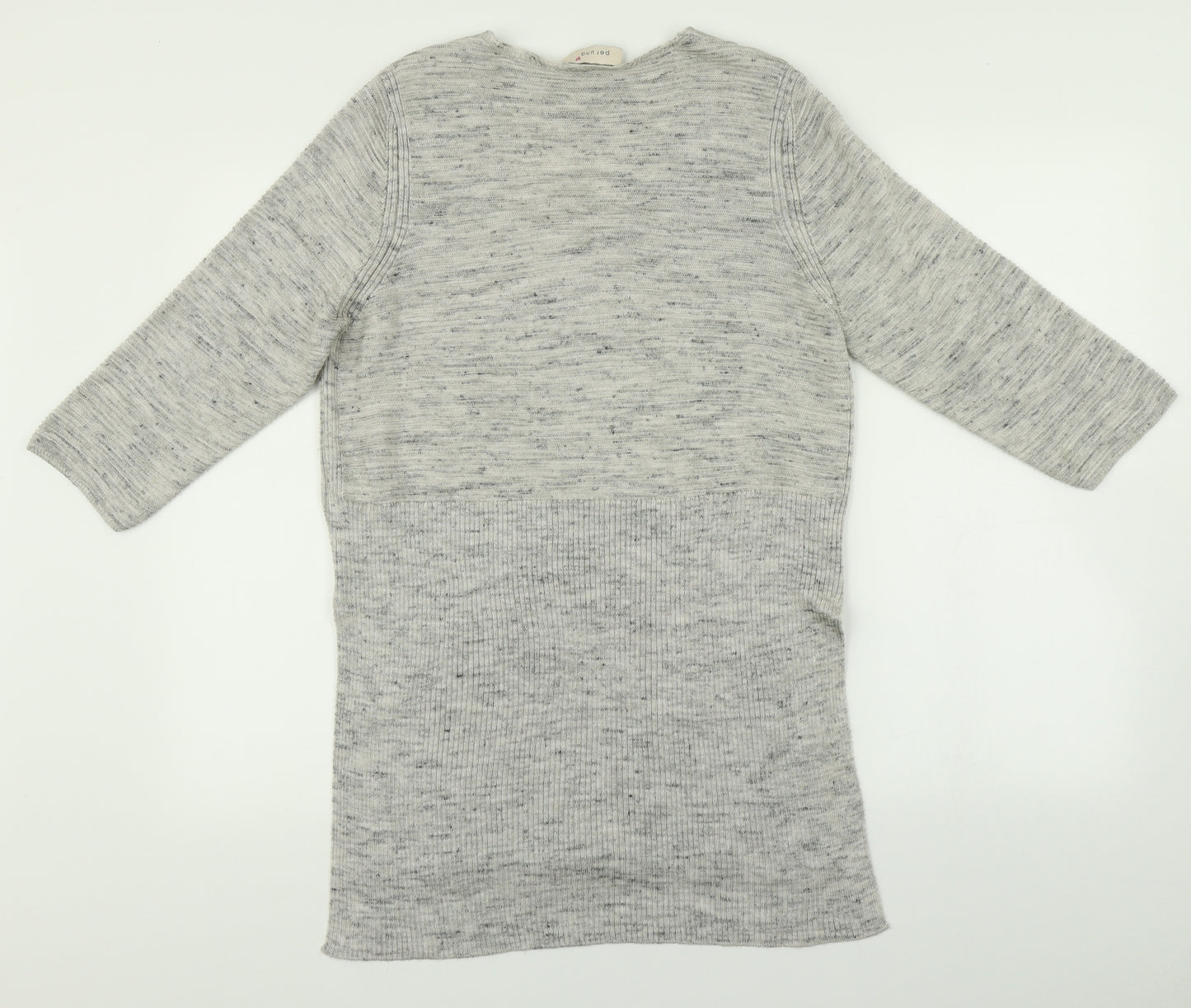 M&S Womens Grey   Pullover Jumper Size 8