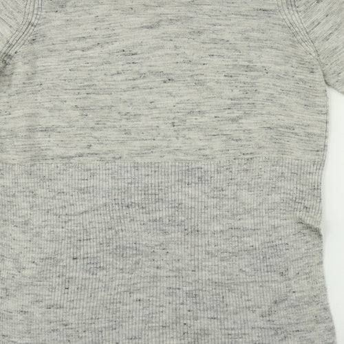 M&S Womens Grey   Pullover Jumper Size 8