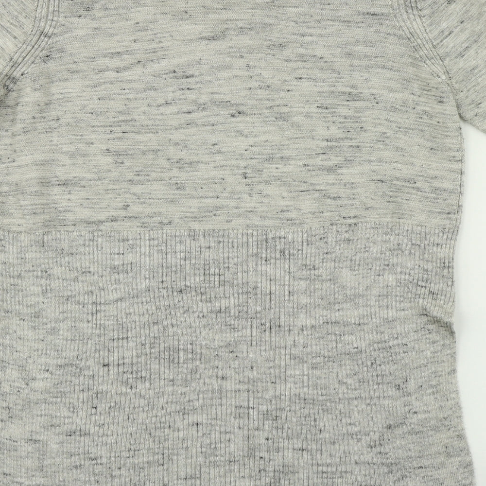M&S Womens Grey   Pullover Jumper Size 8