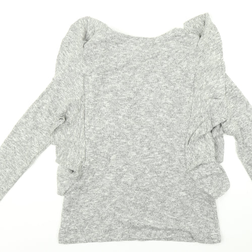 Peacocks Womens Grey   Pullover Jumper Size 12