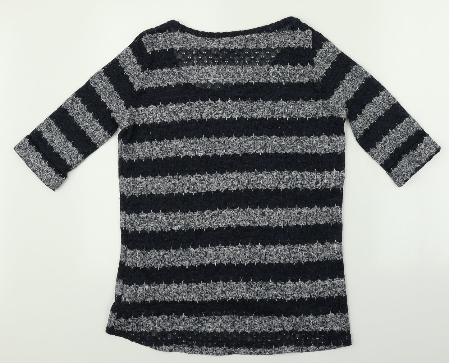 New Look Womens Multicoloured Striped  Pullover Jumper Size 12