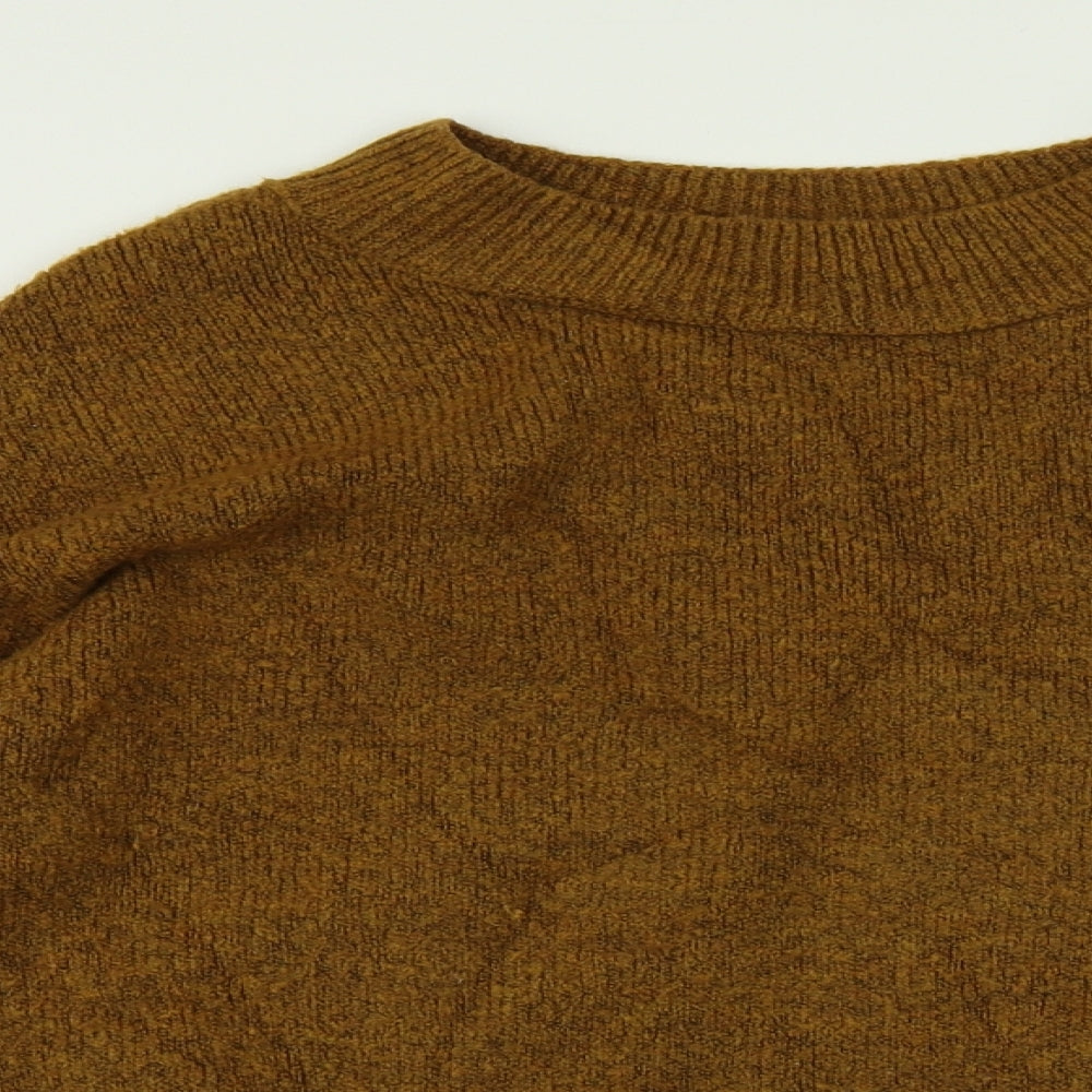 New Look Womens Brown   Pullover Jumper Size L