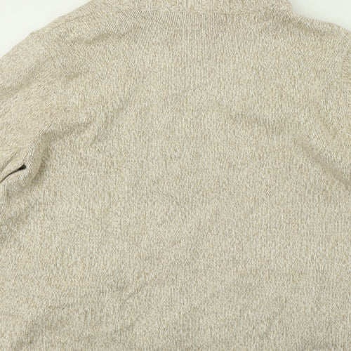 BHS Womens Beige   Full Zip Jumper Size 16