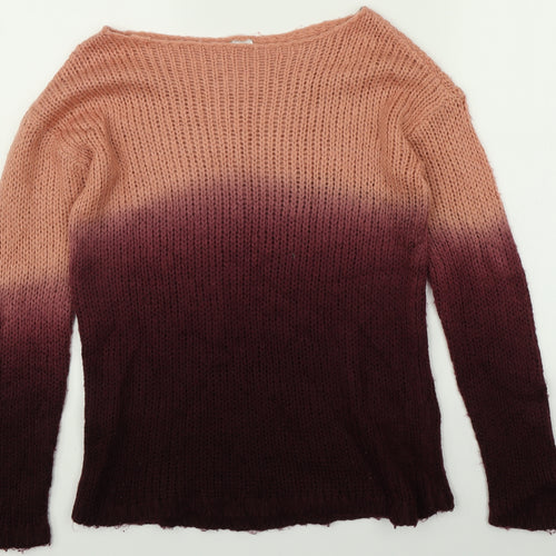 VERO MODA Womens Multicoloured Striped  Pullover Jumper
