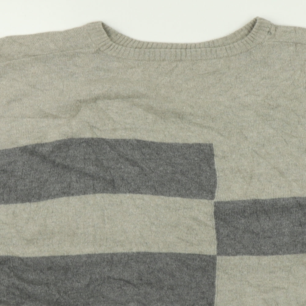 Stefanel Mens Multicoloured   Pullover Jumper Size S