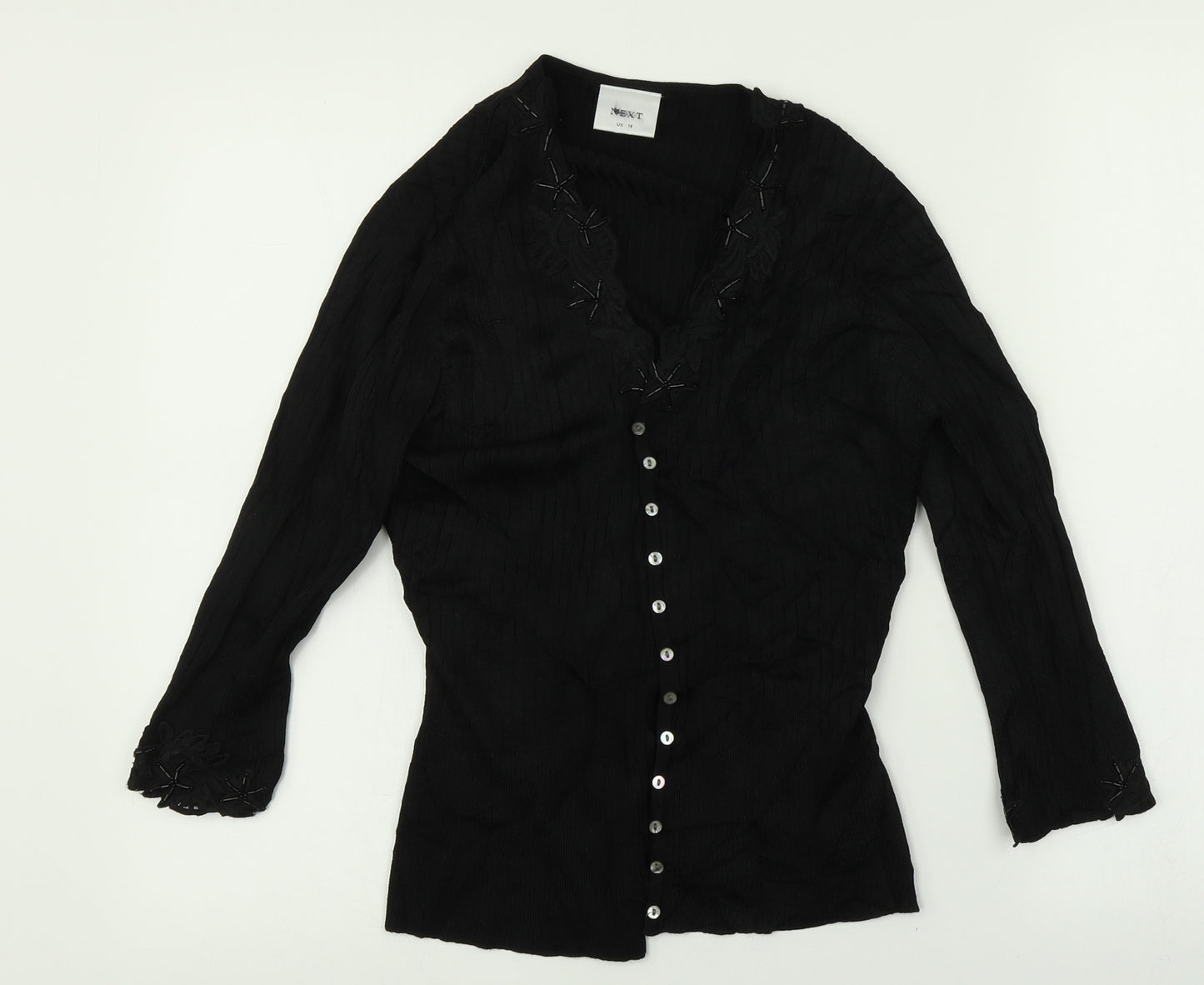 NEXT  Womens Black   Cardigan Jumper Size 14