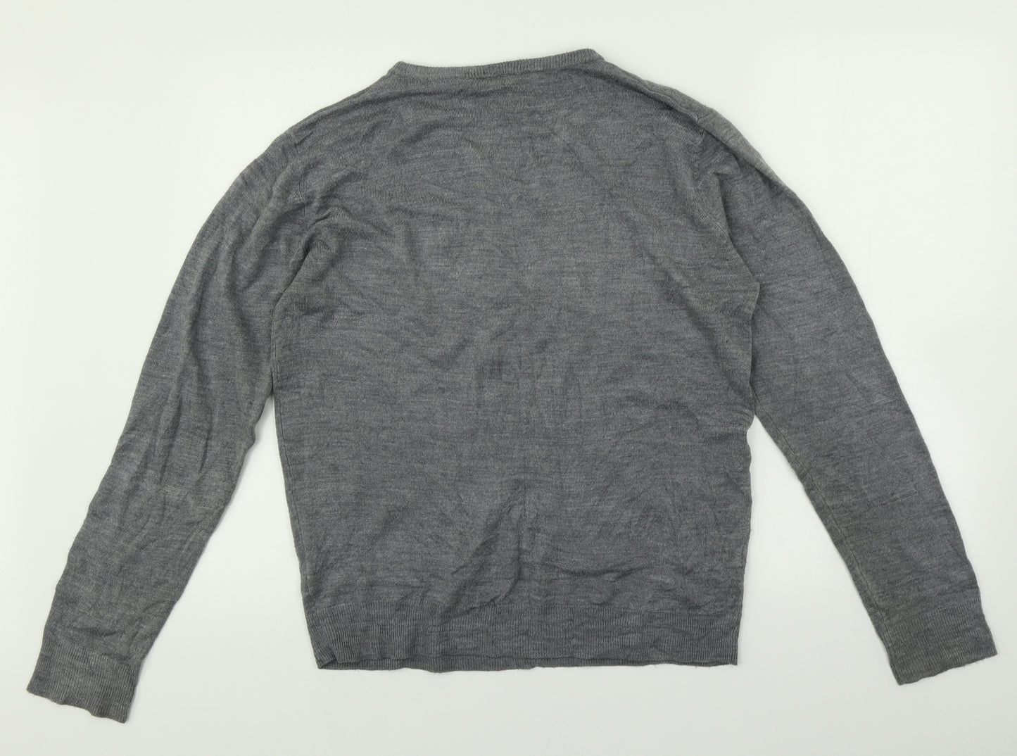 Cedar Wood State Mens Grey   Pullover Jumper Size M