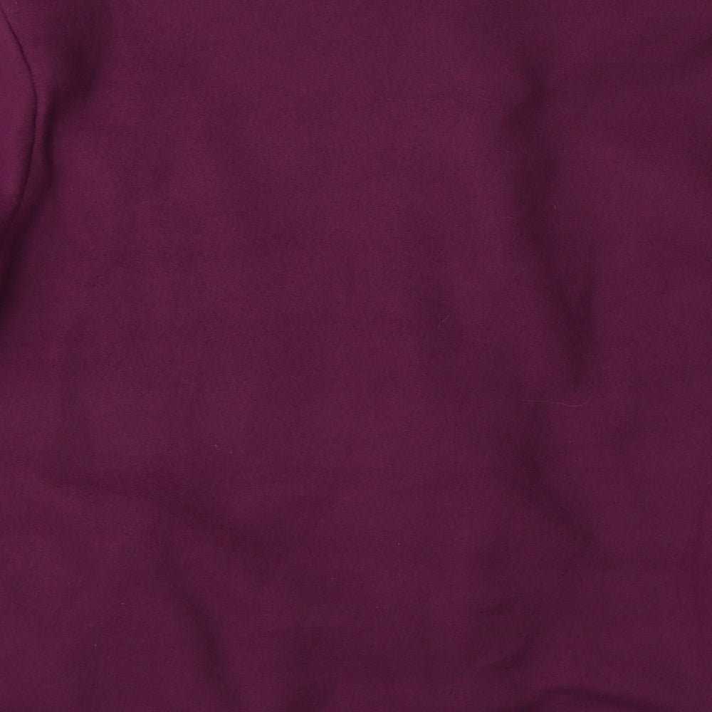 ann de lancay Womens Purple   Full Zip Sweatshirt Size L