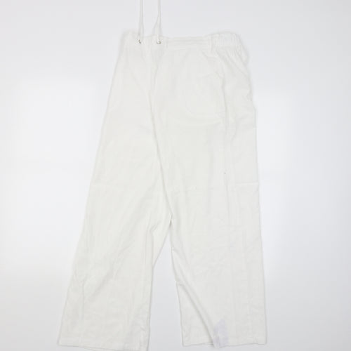 Papaya Womens White   Jegging Trousers Size 10 L27 in