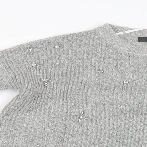 Primark Womens Grey   Pullover Jumper Size XL