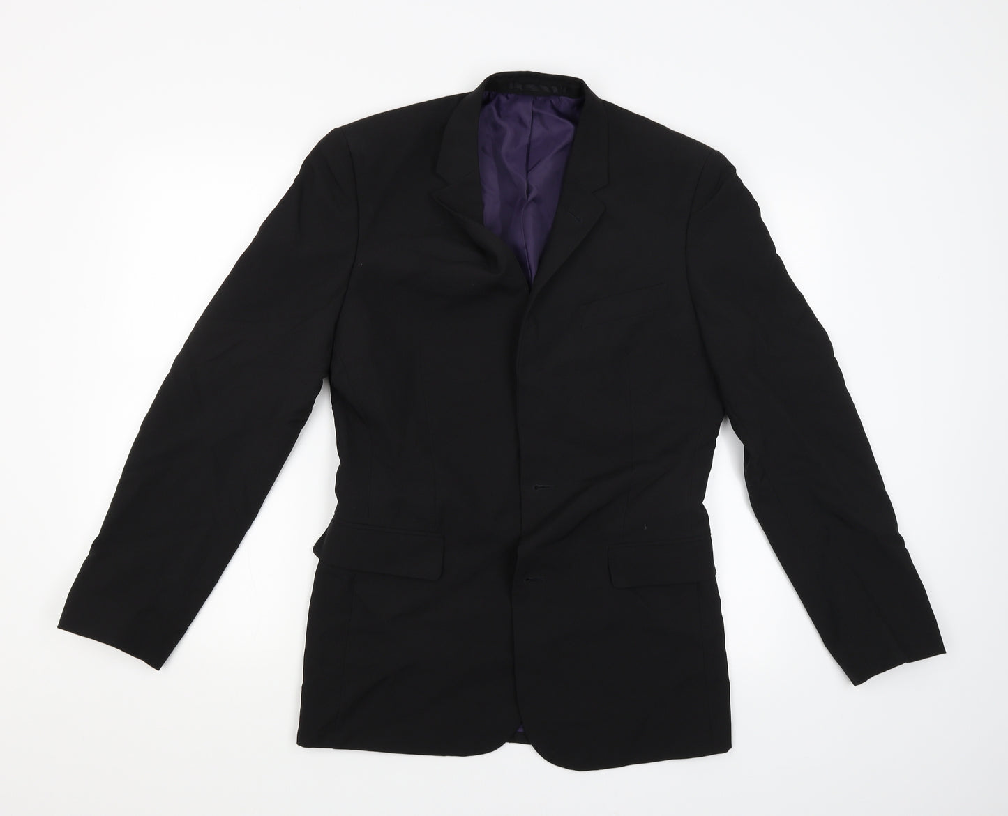 Taylor & Wright Mens Black   Jacket Suit Jacket Size 36