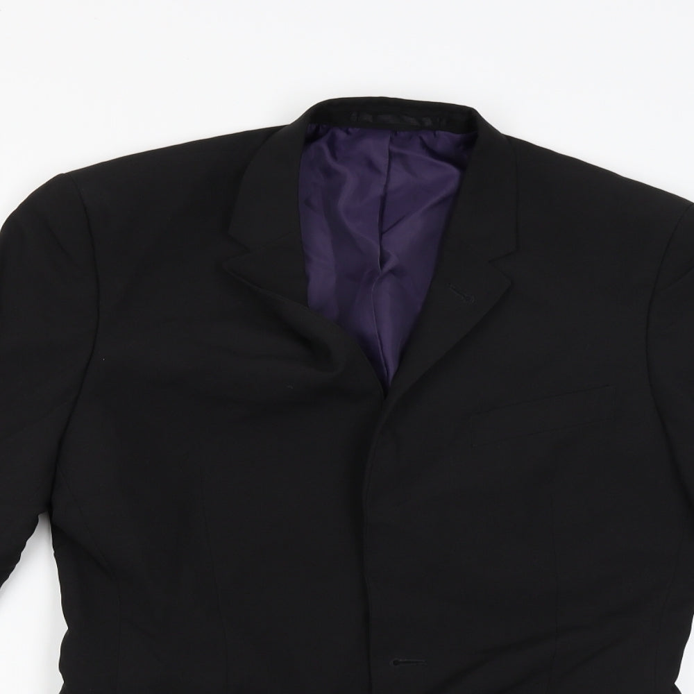 Taylor & Wright Mens Black   Jacket Suit Jacket Size 36