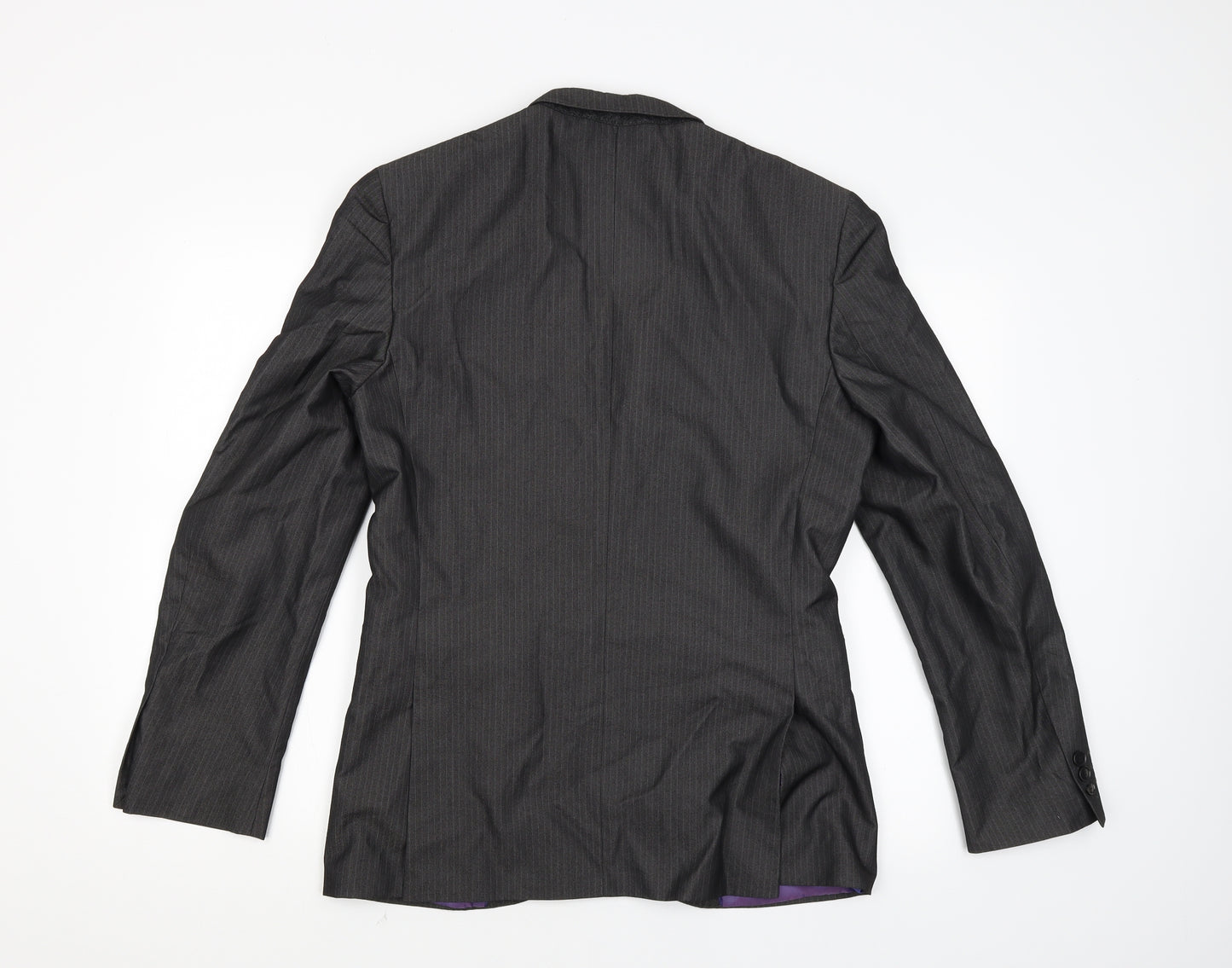 Limited Mens Black   Jacket Suit Jacket Size 36
