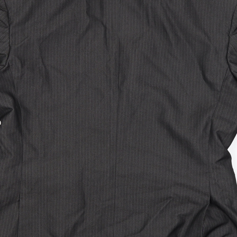 Limited Mens Black   Jacket Suit Jacket Size 36