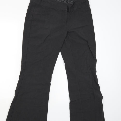 New Look Womens Grey   Trousers  Size 14 L27 in