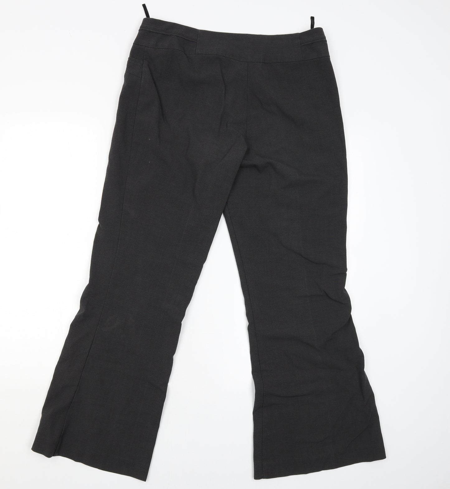 New Look Womens Grey   Trousers  Size 14 L27 in