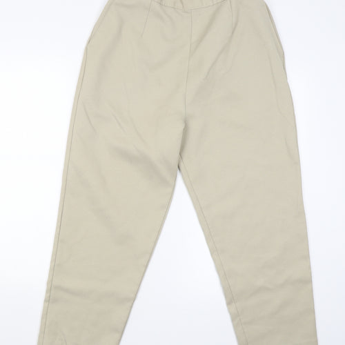 Slimmia Womens Beige   Trousers  Size 16 L24 in