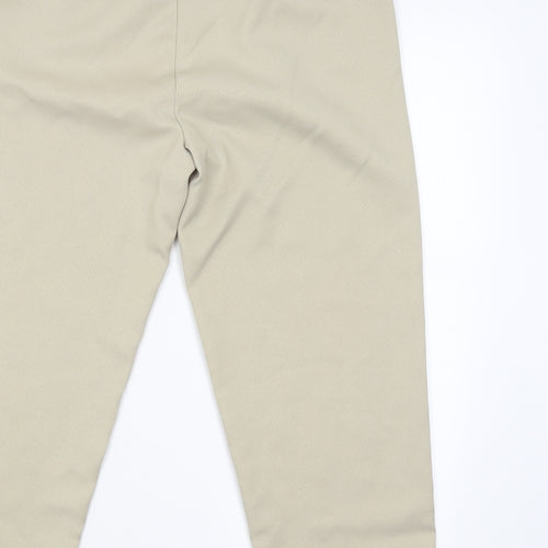 Slimmia Womens Beige   Trousers  Size 16 L24 in