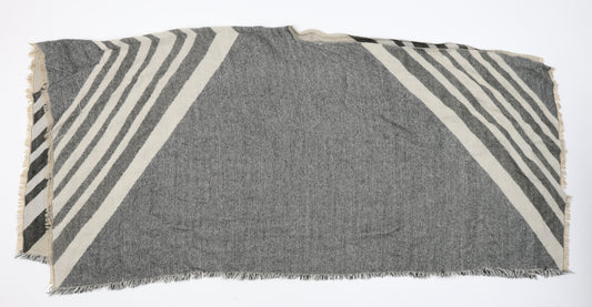 Front view of Preworn women’s grey shawl/wrap
