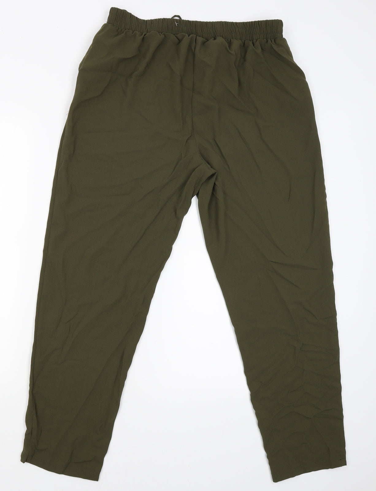 Bonmarché Womens Green   Jogger Trousers Size 16 L26 in