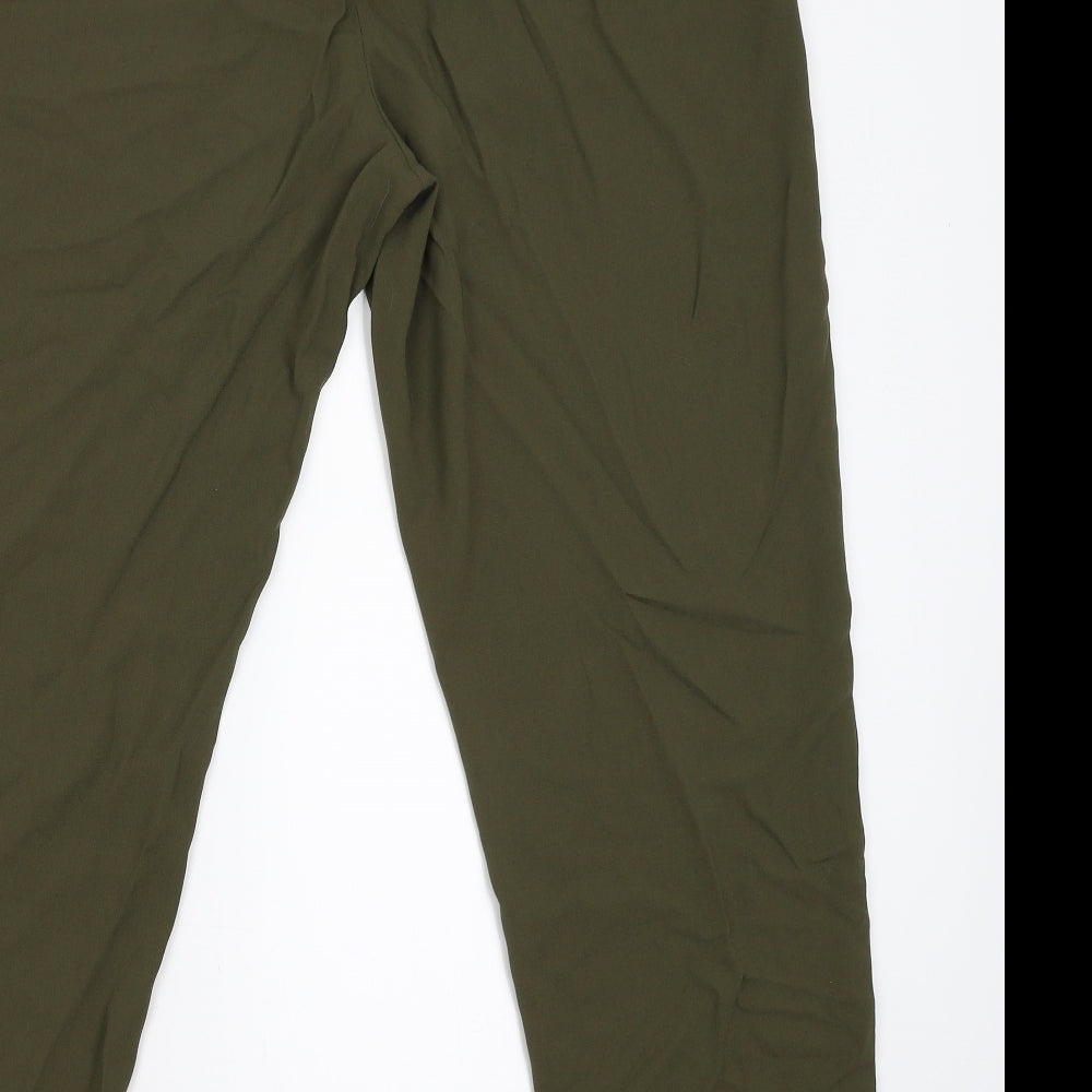 Bonmarché Womens Green   Jogger Trousers Size 16 L26 in